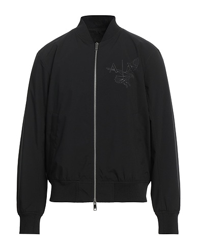 ARMANI EXCHANGE Bomber Black 100% Polyester, Elastane