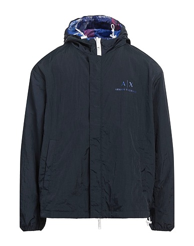 ARMANI EXCHANGE Jacket Midnight blue 100% Polyamide