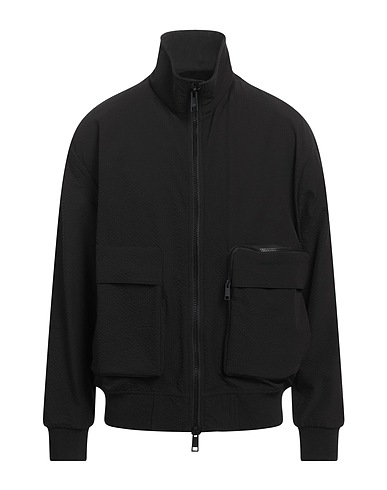 ARMANI EXCHANGE Jacket Black 67% Elastomultiester, 33% Polyester, Elastane