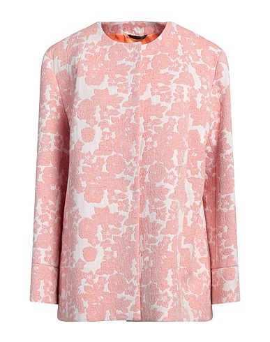CINZIA ROCCA Jacket ICONS Antique rose 60% Polyester, 28% Cotton, 9% Polyamide, 3% Other Fibres
