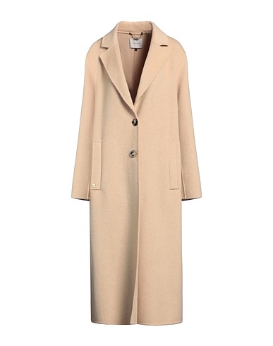MANILA GRACE Coat Beige 50% Wool, 50% Acrylic