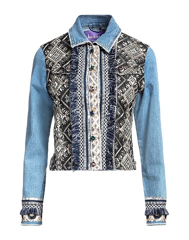DASSIOS Denim jacket 95% Cotton, 5% Elastane