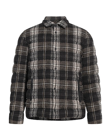 HERNO Shell  jacket Charcoal 100% Cotton