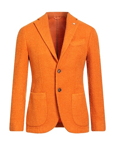 L.B.M. 1911 Blazer Orange 87% Wool, 13% Acrylic