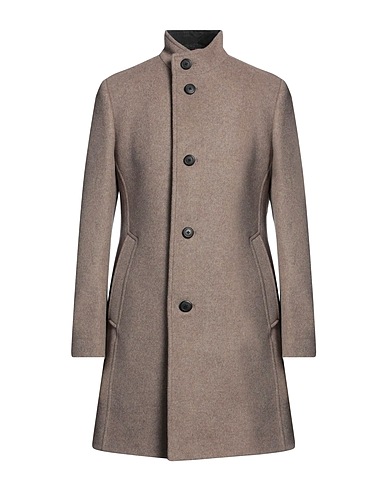 HUGO Mantel Khaki 70% Recycelte Wolle, 25% Polyamid, 5% Andere Fasern