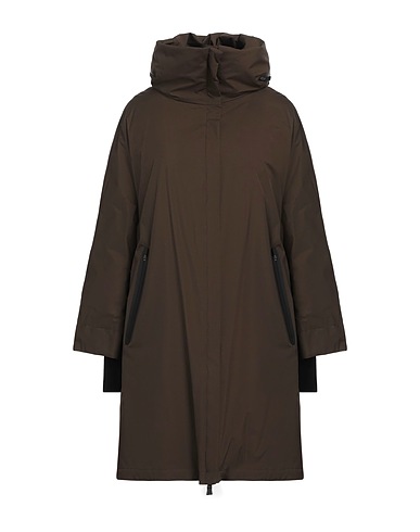 HERNO Piumino LAMINAR Verde militare 100% Poliestere