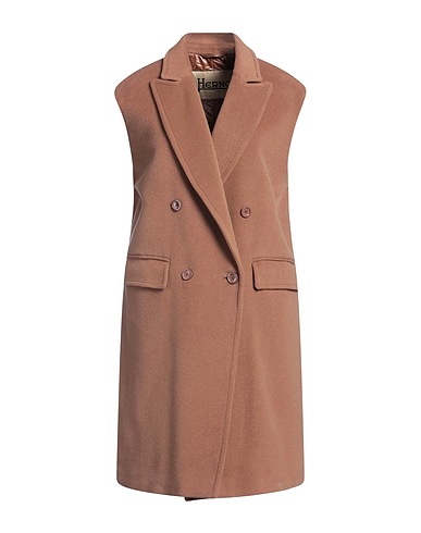 HERNO Cappotto Cammello 52% Lana di alpaca, 26% Lana, 22% Poliammide