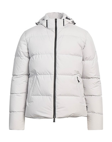 HERNO Steppjacke Hellgrau 100% Polyester, PTFE - Polytetrafluorethylen, Polyamid, Elastan