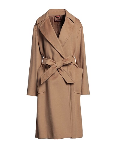 MAX MARA STUDIO Cappotto Cammello 100% Lana Vergine