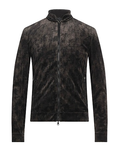 JOHN VARVATOS Jacket Dark brown 100% Polyester
