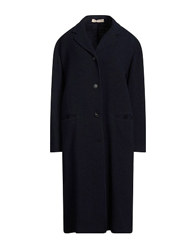 MASSIMO ALBA Cappotto Blu navy 100% Lana