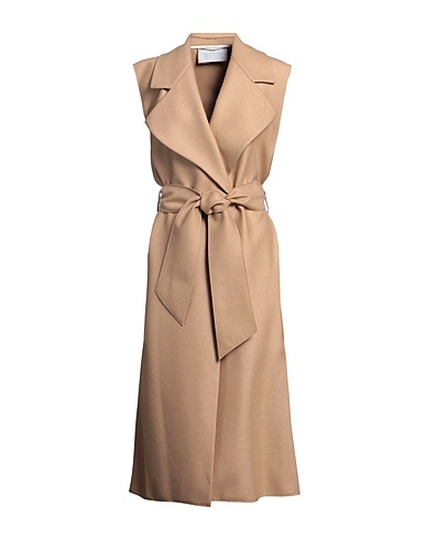 HARRIS WHARF LONDON Cappotto Beige 100% Lana Vergine