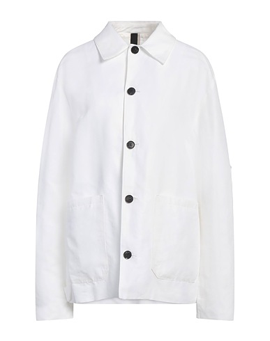 LOW BRAND Giubbotto Bianco 54% Lino, 46% Cotone