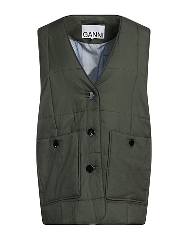 GANNI Veste sans manches 100% Polyamide recyclé