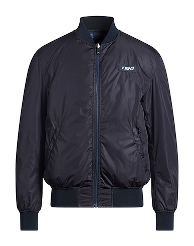 VERSACE Bomber Navy 100% Polyester, Polyamide
