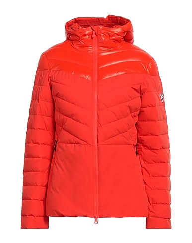 ROSSIGNOL Shell jacket Orange 100% Polyester, Polyamide