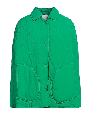 ERIKA CAVALLINI Shell  jacket Green 100% Polyamide
