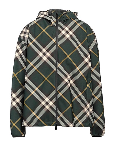 BURBERRY Giubbotto Verde scuro 100% Poliestere