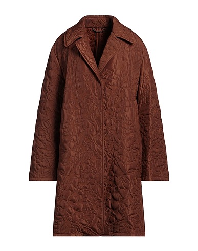 ERMANNO SCERVINO Coat Brown 100% Polyamide