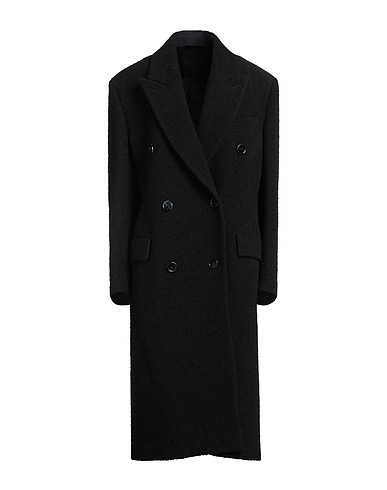 ACNE STUDIOS Coat Black 80% Wool, 12% Polyester, 8% Nylon