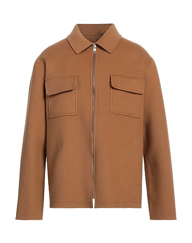 SANDRO Jacket Camel 80% Wool, 20% Polyamide