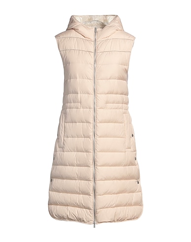 PESERICO Shell jacket EASY Beige 100% Polyester, Nylon, Cotton