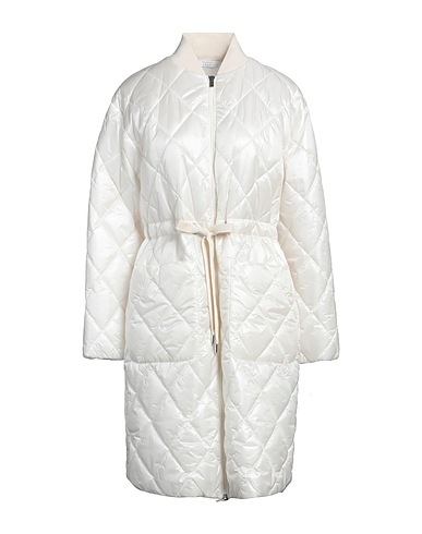 PESERICO COATS & JACKETS EASY White 100% Polyamide, Cotton