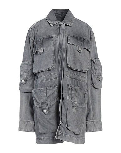 GESTUZ Jeansjacke Grau 100% Baumwolle