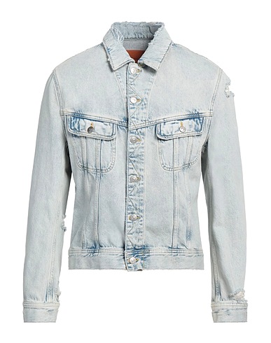 SANDRO Denim jacket Blue 100% Cotton