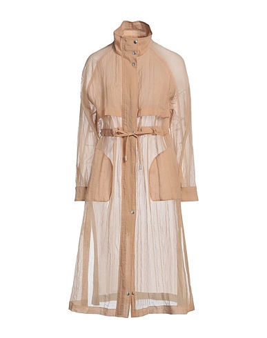 PESERICO Full-length jacket Camel 100% Polyamide