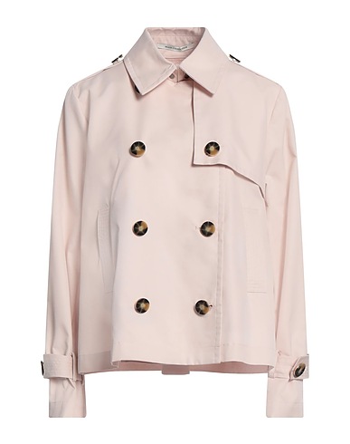 EMMA & GAIA Double breasted pea coat Blush 65% Cotton, 35% Polyester