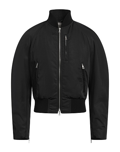 DRIES VAN NOTEN ブルゾン ブラック ポリエステル 100%