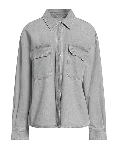 AGOLDE Camicia di jeans Grigio 80% Cotone, 20% Cotone riciclato post-consumer