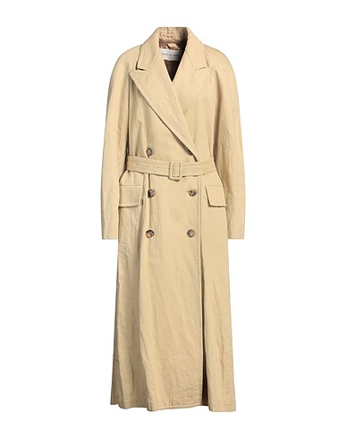 DRIES VAN NOTEN トレンチコート サンド コットン 72% / リネン 28%