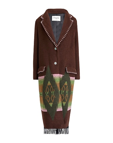 SINCE'RE Paris Cappotto Testa di moro 50% Acrilico, 25% Poliestere, 20% Lana, 5% Altre Fibre