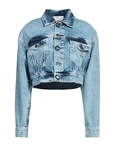 GIUSEPPE DI MORABITO Denim jacket Blue 100% Cotton