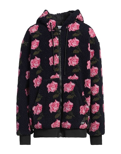 MSGM Teddy Coat Midnight blue 53% Polyester, 47% Acrylic