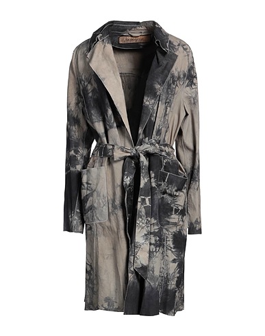 GIORGIO BRATO Full-length jacket Grey 100% Leather