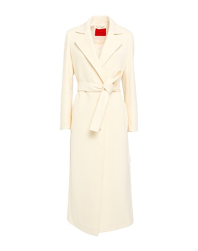 MAX&Co. Cappotto PURELONG Avorio 100% Lana Vergine