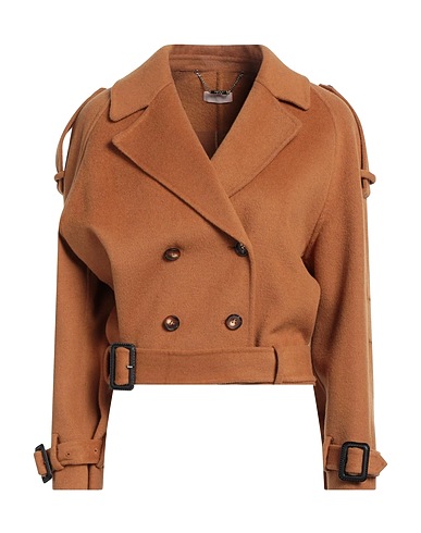 LIU •JO Coat Camel 50% Polyester, 50% Wool
