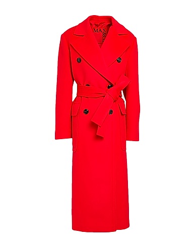 MAX&Co. Cappotto INCERTA Rosso 100% Lana Vergine