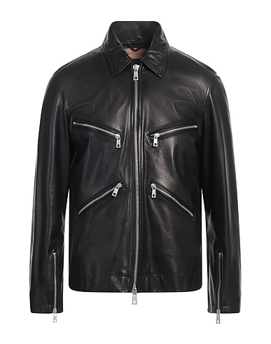 GIORGIO BRATO Jacket Black 100% Leather
