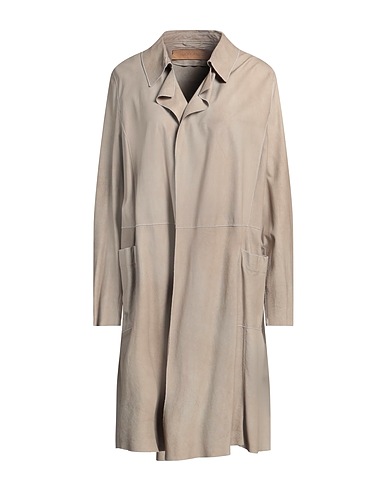 GIORGIO BRATO Full-length jacket Beige 100% Leather