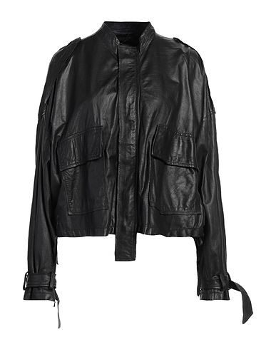 GIORGIO BRATO Jacket Black 100% Leather