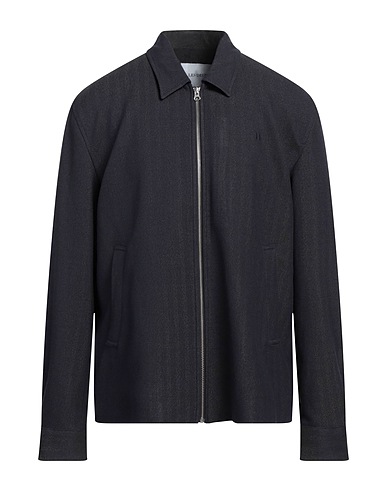 LES DEUX Jacket Navy blue 63% Recycled polyester, 32% Viscose, 5% Elastane