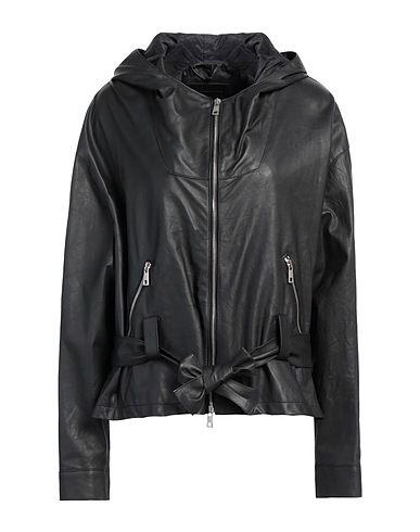 GIORGIO BRATO Jacket Black 100% Leather