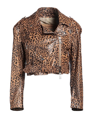 GIORGIO BRATO Blouson Kaki 100% Cuir