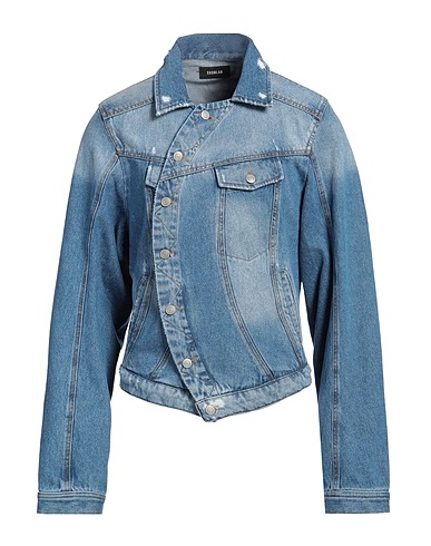 EGONLAB. Denim jacket Blue 100% Cotton
