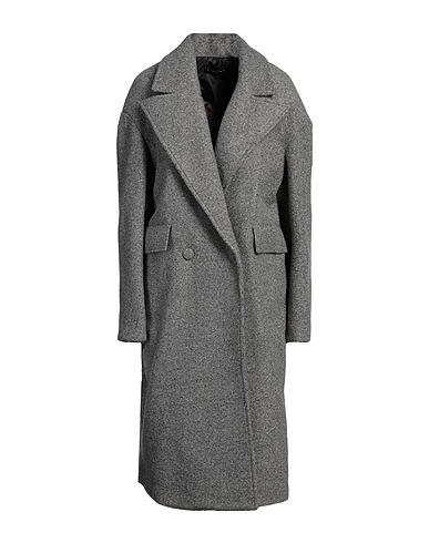 CRISTINAEFFE Coat Grey 100% Polyester