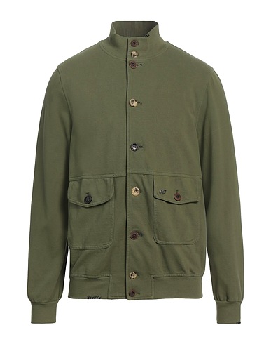 BOB Jacket Military green 94% Cotton, 6% Elastane
